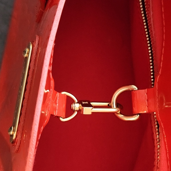 Orange Louis Vuitton Monogram Vernis - Picture 3 of 10